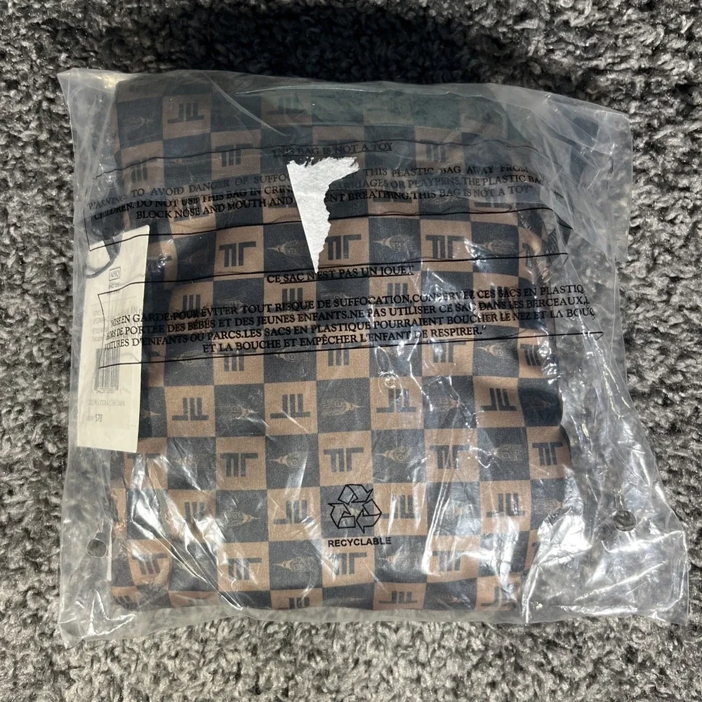 NWT Cognac / Brown London Fog‎ Foldable Travel Duffle Bag, $78 Sports, Gift